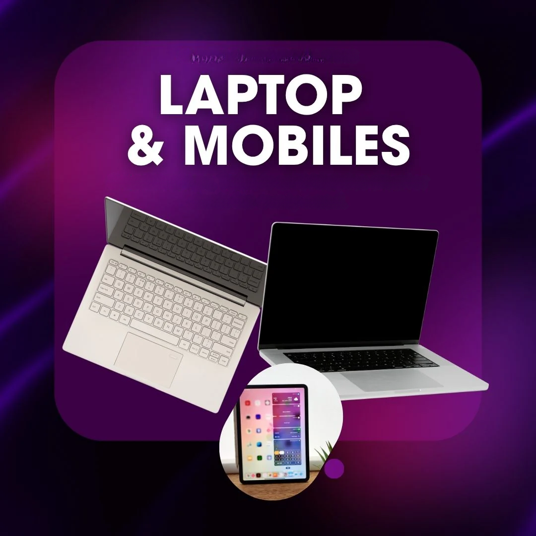 Mobiles, Laptops & Wearables