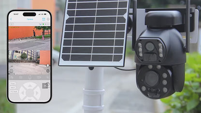 Solar Powered Security Camera